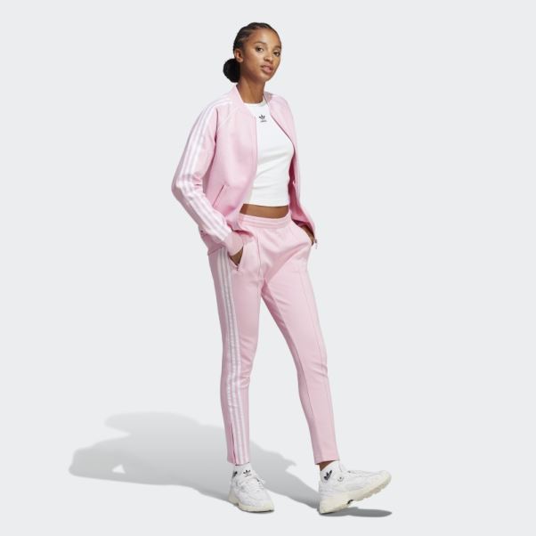Pantalon De Survêtement Adicolor Sst Adidas True Pink