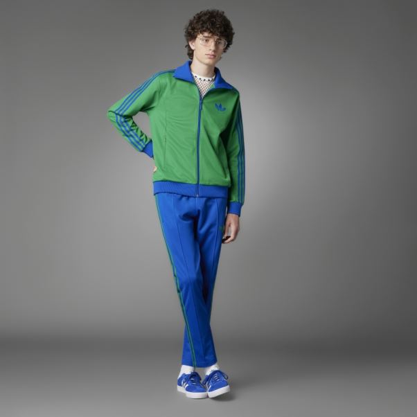 Adicolor Heritage Now Haut De Survêtement Rayé Vert Adidas