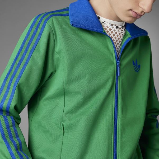 Adicolor Heritage Now Haut De Survêtement Rayé Vert Adidas