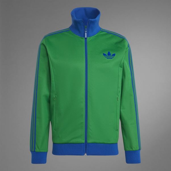 Adicolor Heritage Now Haut De Survêtement Rayé Vert Adidas