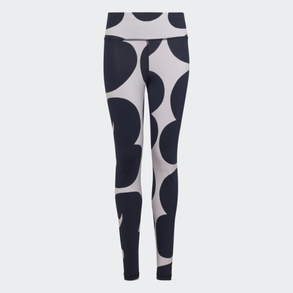 Collants En Coton Adidas Marimekko Teinte Violette