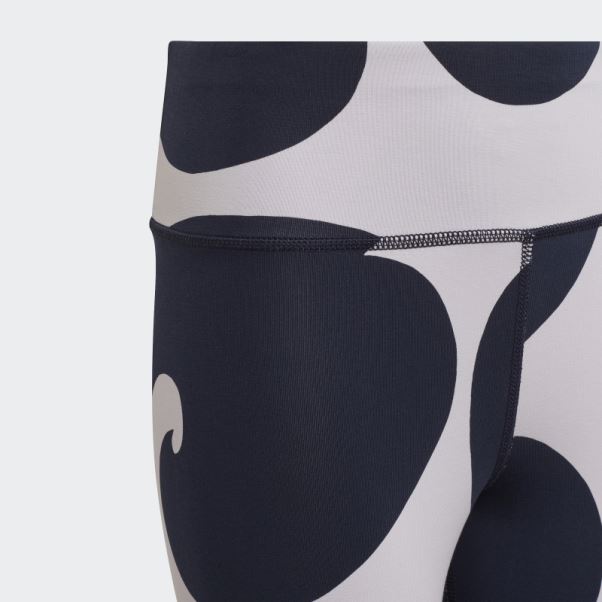 Collants En Coton Adidas Marimekko Teinte Violette