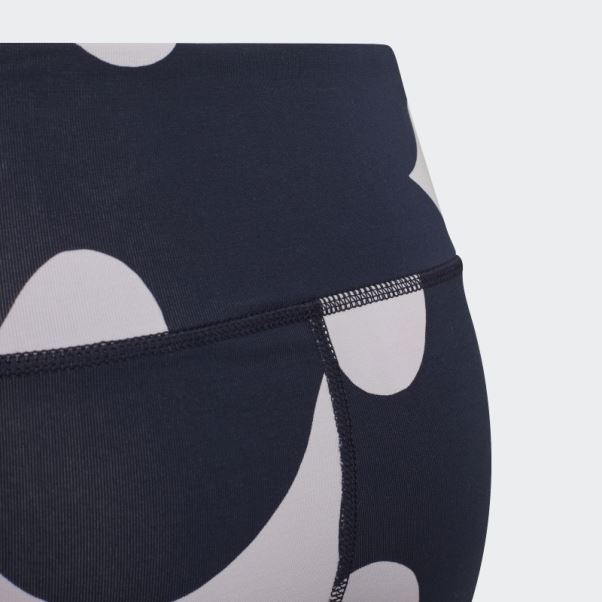 Collants En Coton Adidas Marimekko Teinte Violette