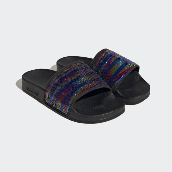 Adidas Adilette Glisse Argent