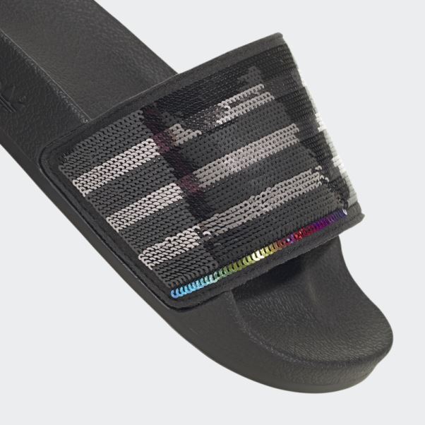 Adidas Adilette Glisse Argent