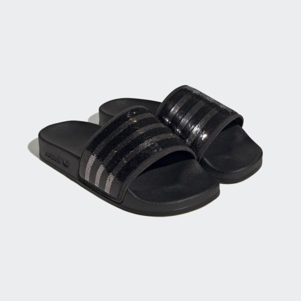 Adidas Adilette Glisse Argent