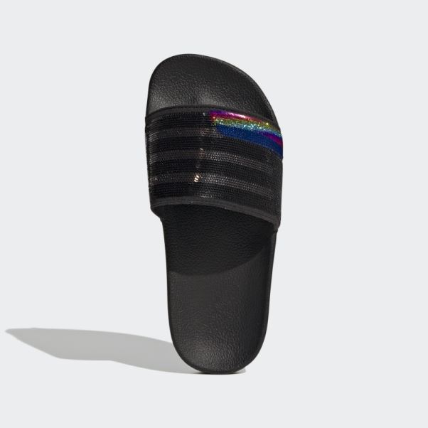 Adidas Adilette Glisse Argent