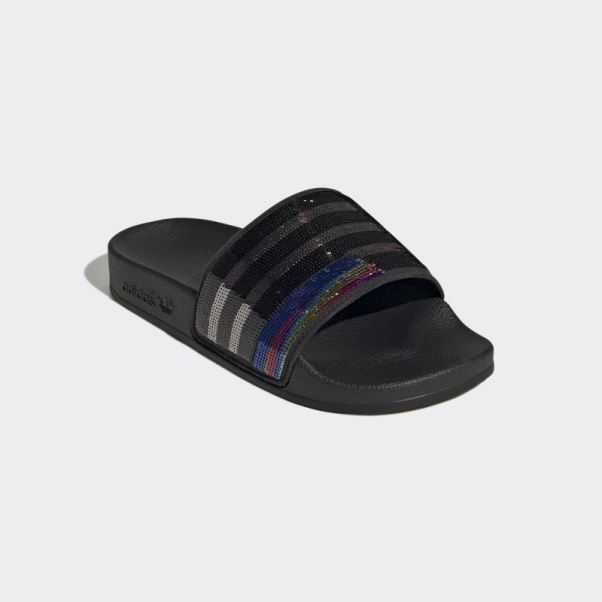Adidas Adilette Glisse Argent