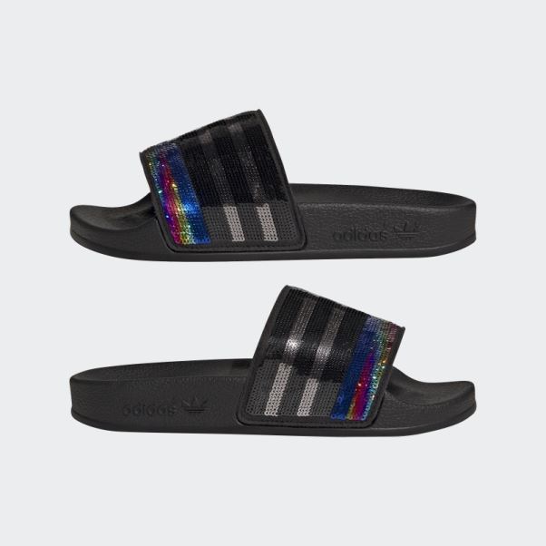 Adidas Adilette Glisse Argent