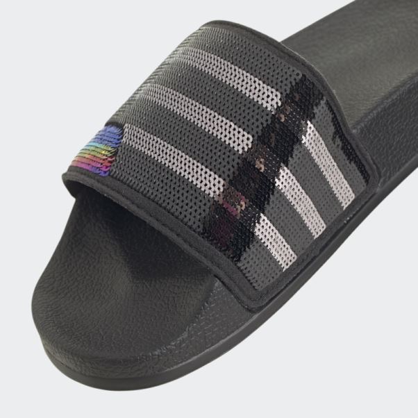 Adidas Adilette Glisse Argent