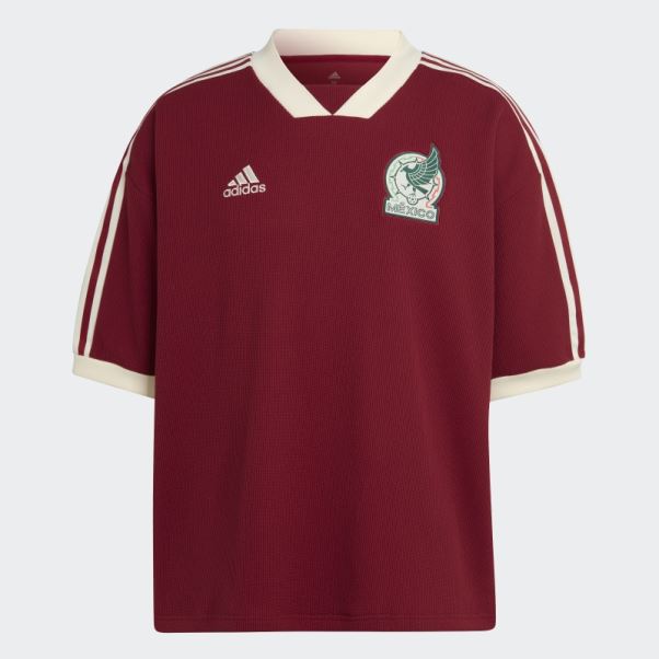 Maillot Adidas Mexico Icon Coll Bordeaux