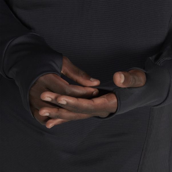 Sweat X-city Zip 1/4 Cold.rdy Noir Adidas