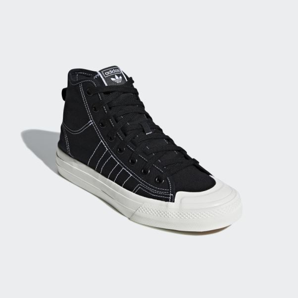 Adidas Nizza Rf Hi Chaussures Noir