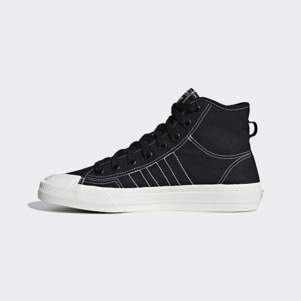 Nizza Rf Hi Chaussures Noir Adidas