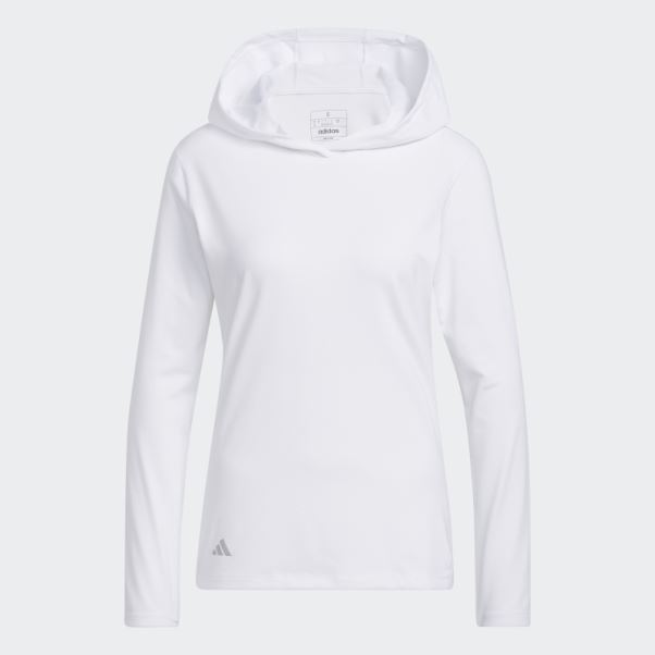 Adidas Performance Sweat à Capuche De Golf Blanc