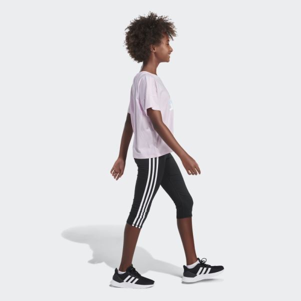 Tee Shirt Adidas Oversize Rose