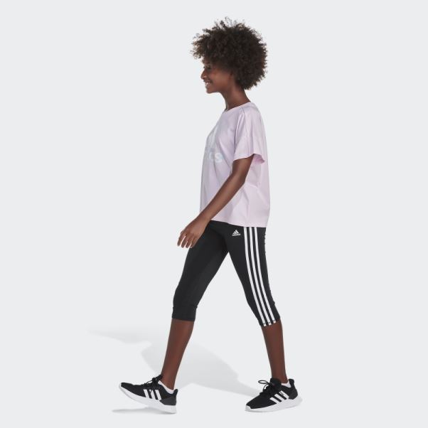 Tee Shirt Adidas Oversize Rose