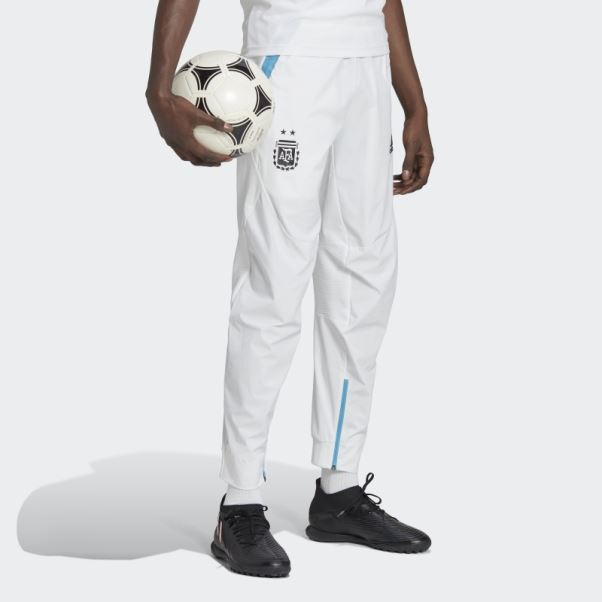 Pantalon De Voyage Argentina Game Day Adidas Blanc