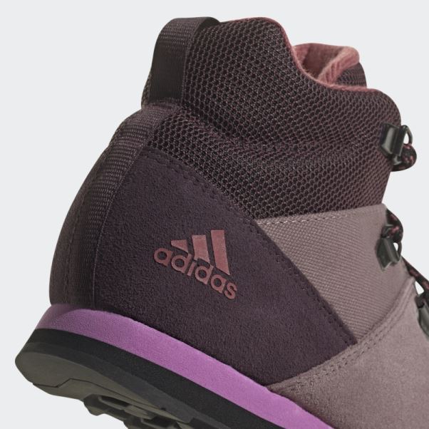 Chaussures D'hiver Adidas Terrex Climawarm Snowpitch Bordeaux