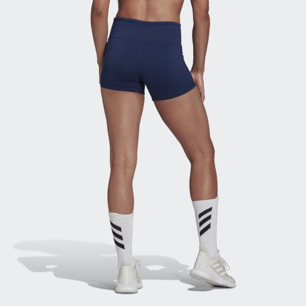 Short 4 Pouces Bleu Marine Adidas