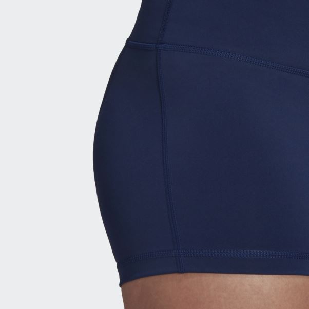 Short 4 Pouces Bleu Marine Adidas