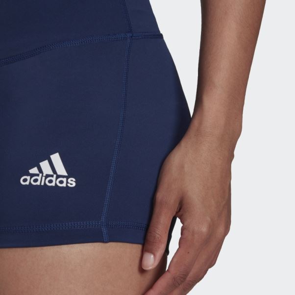 Short 4 Pouces Adidas Bleu Marine