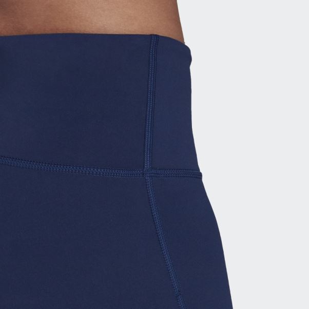 Short 4 Pouces Adidas Bleu Marine