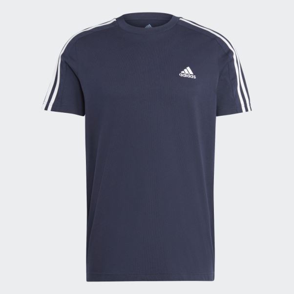 T-shirt Essentiel à 3 Bandes En Jersey Adidas