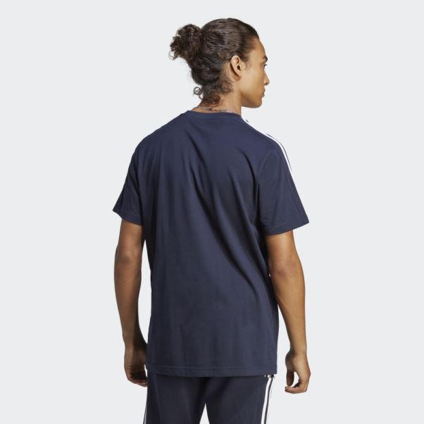 T-shirt à 3 Bandes En Jersey Simple Ink Essentials Adidas