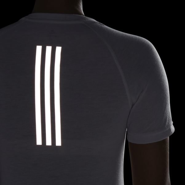 X-city T-shirt De Course Adidas Aluminium