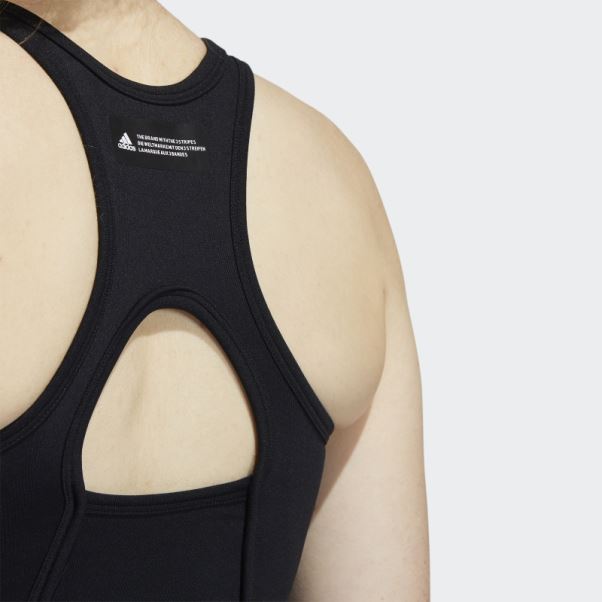 Soutien-gorge Noir à Maintien Moyen Adidas Formotion Sculpt