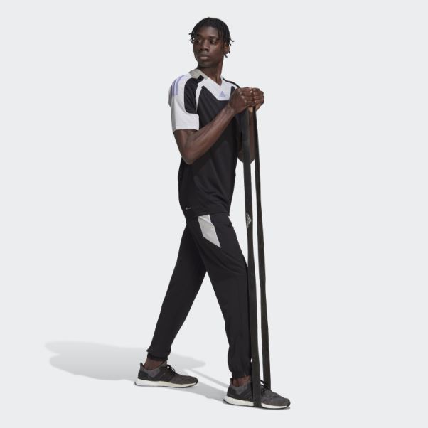 Pantalon D'entraînement Adidas Aeroready Noir