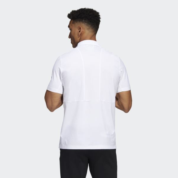 Adidas Polo M Stm Blanc