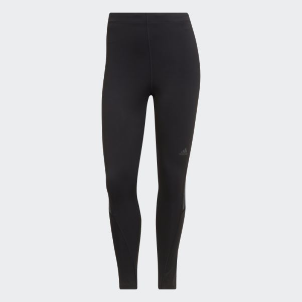 Legging Adidas Run Icon 3 Bandes 7/8 Noir