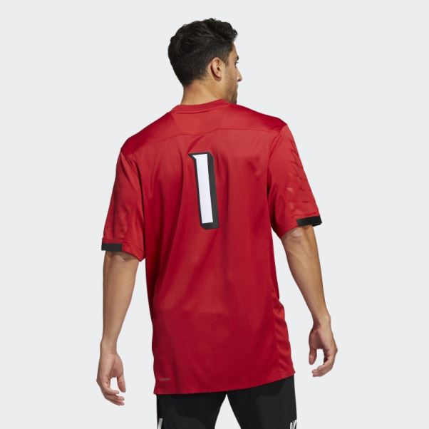 Cardinaux Premier Maillot Domicile Adidas Rouge