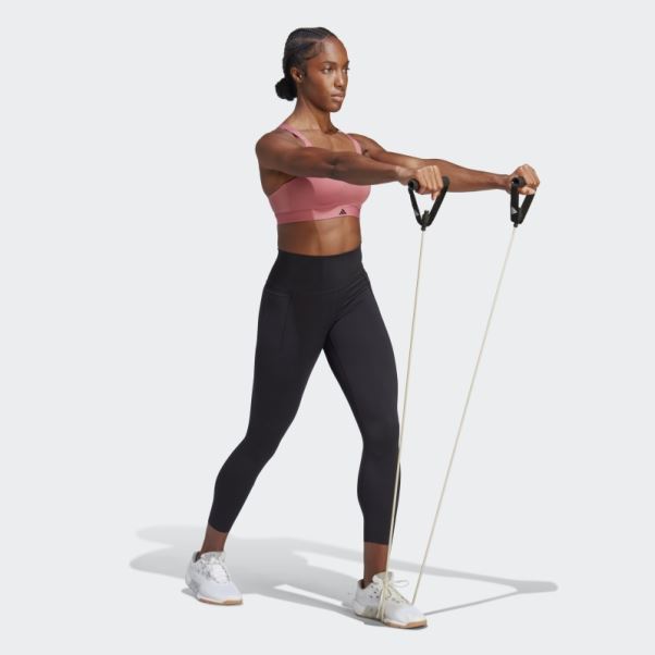 Adidas Legging Optime Training Luxe 7/8 Noir