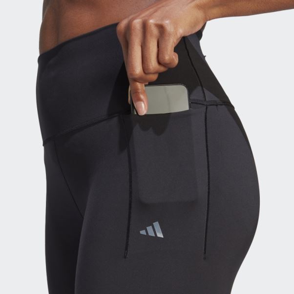 Adidas Legging Optime Training Luxe 7/8 Noir