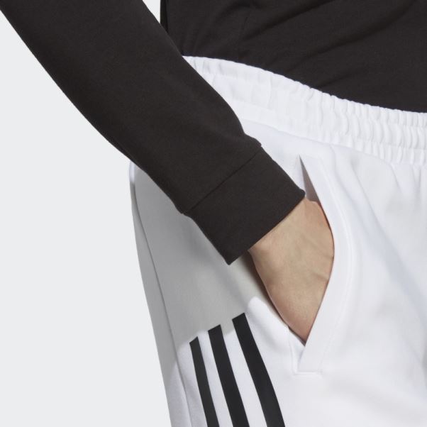 Pantalon Adidas Future Icon 3 Bandes Blanc