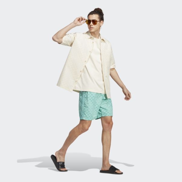 Short De Bain à Monogramme Originals St Fade Ocean Adidas