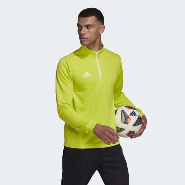 Adidas Entrada 22 Training Top Jaune Sol