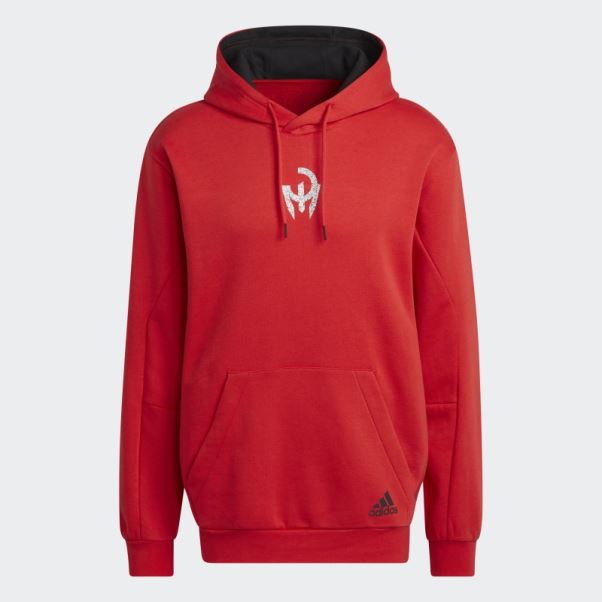 Mahomes Sweat à Capuche Adidas Rouge