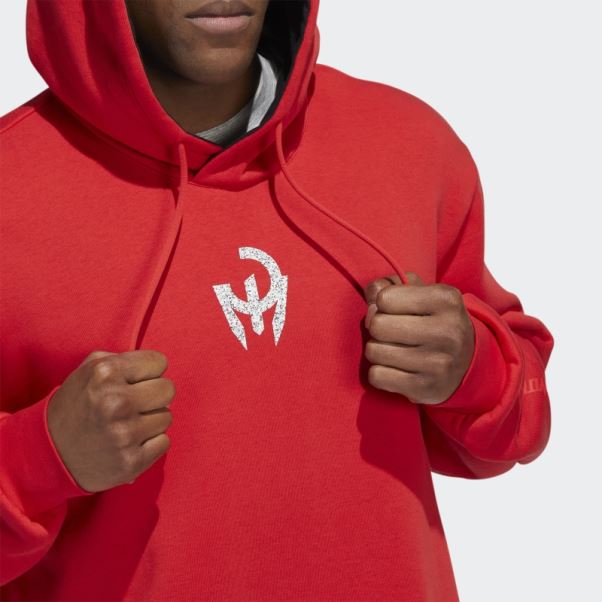Mahomes Sweat à Capuche Adidas Rouge