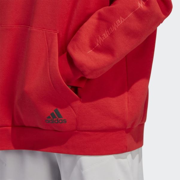 Mahomes Sweat à Capuche Adidas Rouge