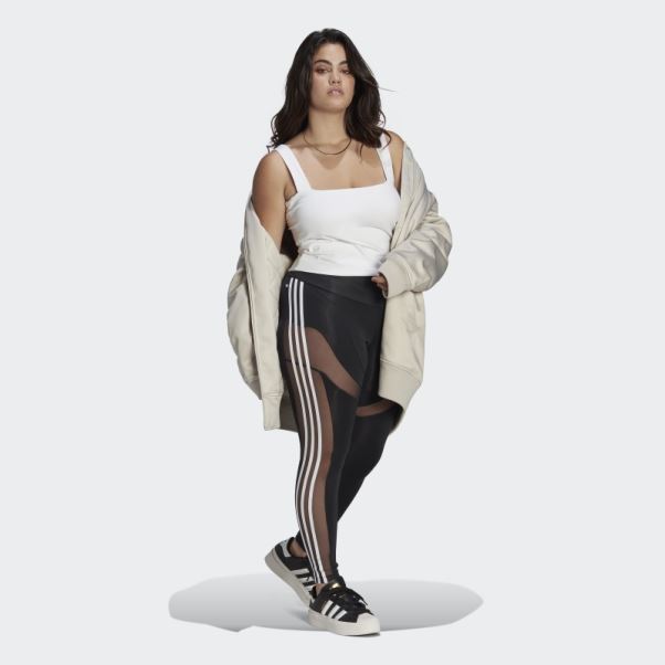 Leggings Center Stage (taille Plus) Noir Adidas