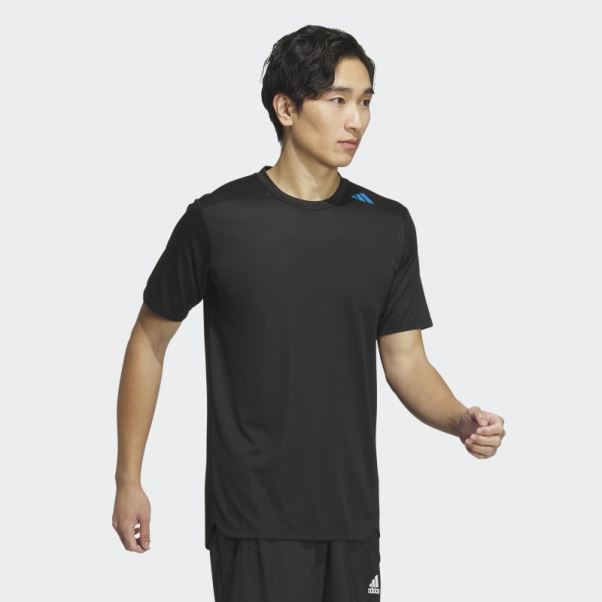 T-shirt D'entraînement Adidas Conçu 4 Training Heat.rdy Hiit Noir