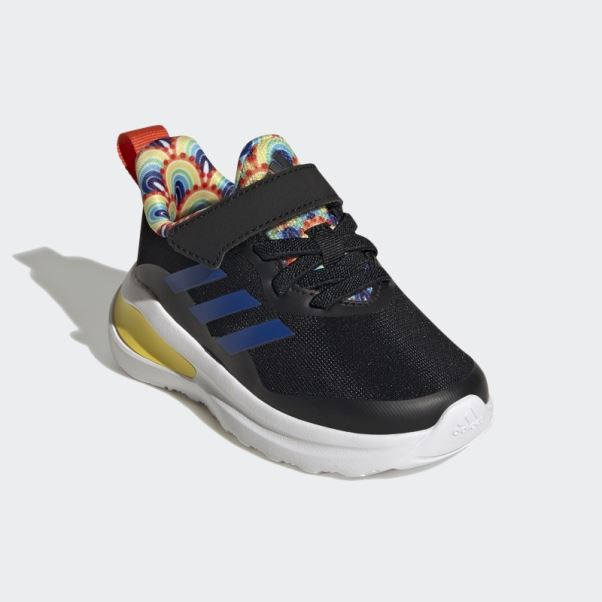 Fortarun Sport Chaussures De Course à Lacets élastiques Et Sangle Supérieure Adidas Noir