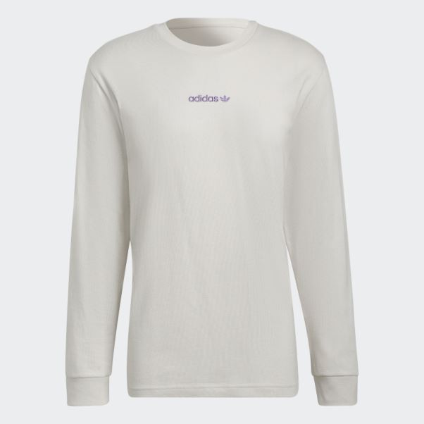 Haut à Manches Longues Haut à Manches Longues Graphique Aluminium Adidas