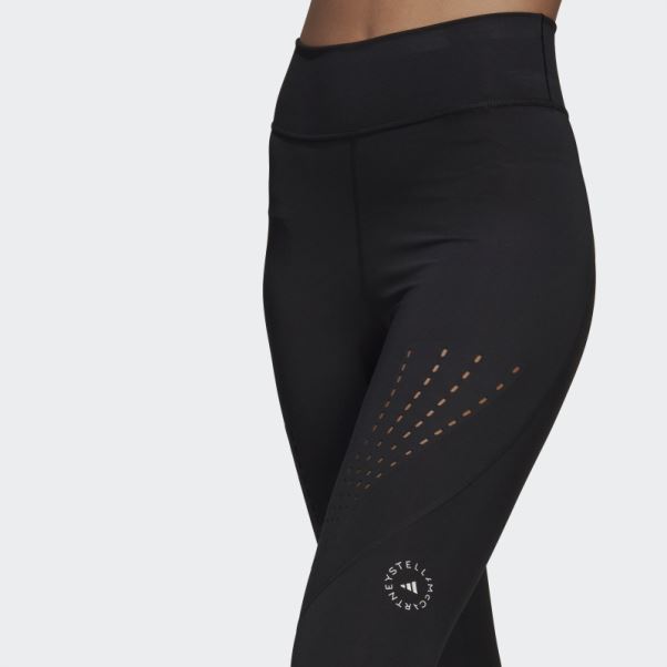 Adidas By Stella Mccartney Legging D'entraînement Truepurpose Noir Chaud
