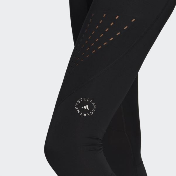 Adidas By Stella Mccartney Legging D'entraînement Truepurpose Noir Chaud