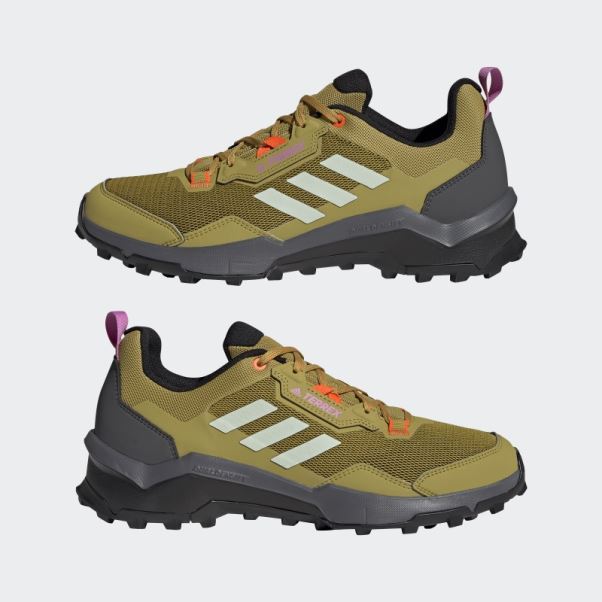 Adidas Olive Terrex Ax4 Primegreen Chaussures De Randonnée